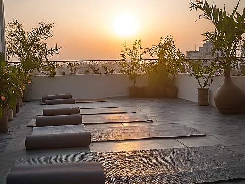 Outdoor Yoga & Meditation Deck